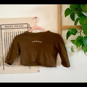 Ralph Lauren crop top